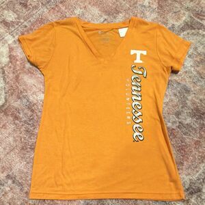 Colosseum Athletics Tennessee Volunteers  Orange V-Neck T-Shirt Youth Size L